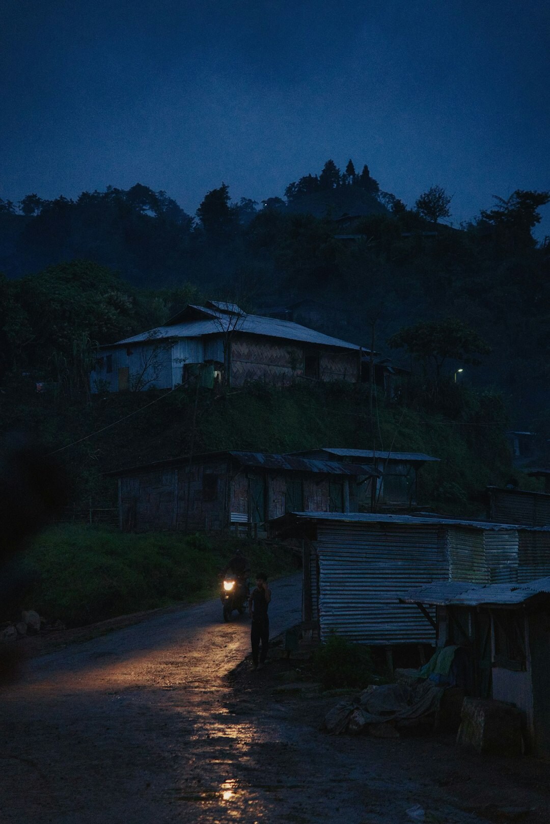 village meeting at night